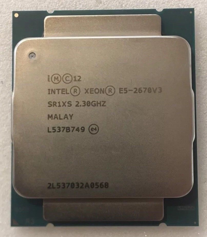 Intel Xeon E5-2670 v3 2.30GHz 30M 12 Core 120W Processor SR1XS