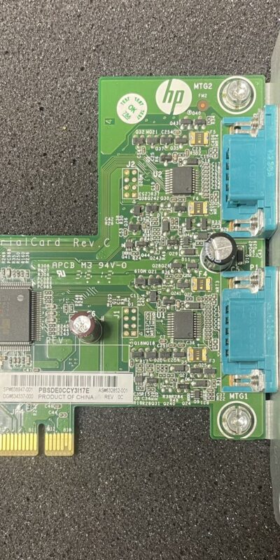 HP 638947-001 2-port Serial Card 632852-001 634337-000