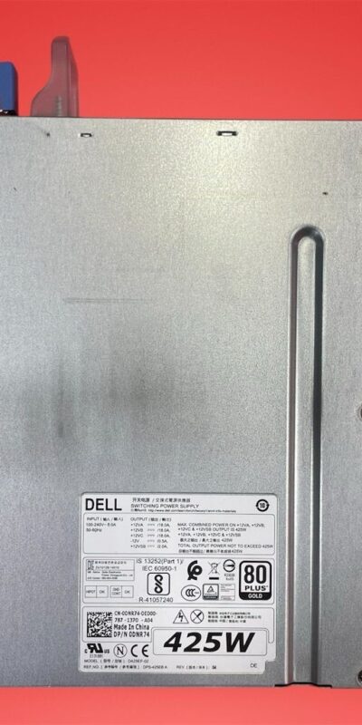 Dell D425EF-02 425W PSU for Precision T3610 T5610 T5810 T7810 Workstation