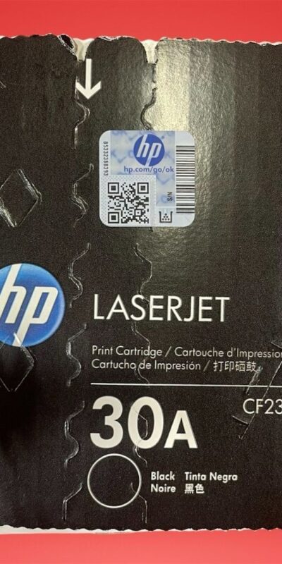 HP LaserJet CF230A 30A Black Toner Cartridge for M203 MFP M227 Printers