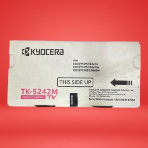 Kyocera Magenta Toner Kit for ECOSYS Printers TK-5242M