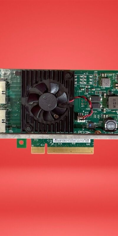 Dell Intel X540-T2 Dual Port 10GBASE-T RJ45 PCIe Low Profile NIC Adapter