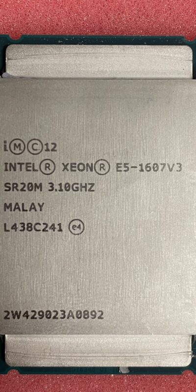 8x Intel Xeon E5-1607 v3 3.10GHz 4-Core SR20M LGA2011-3 Server CPU Lot