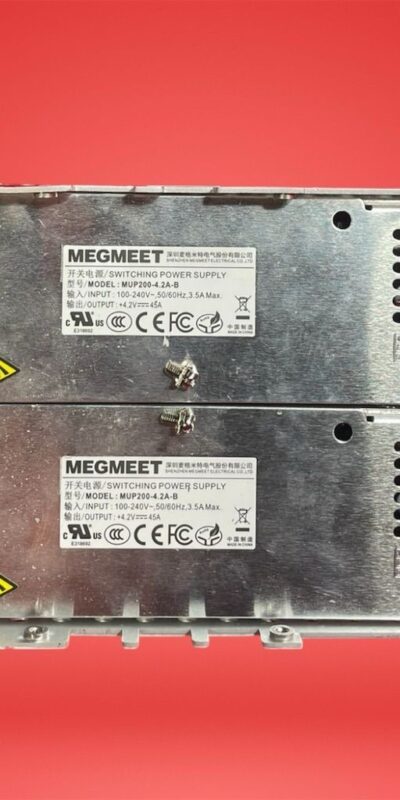 2x Megmeet MUP200-4.2A-B Switching Power Supply