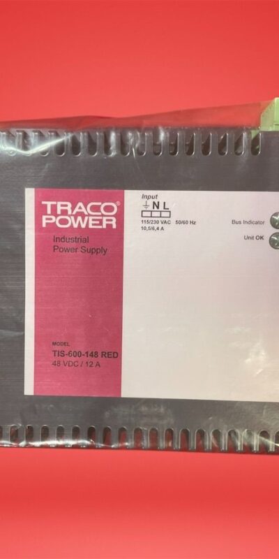 Traco Power TSP 480-124 576W 48V 12A DIN Rail Switching PSU Hi-Eff