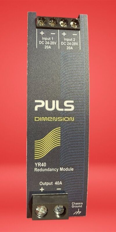 PULS YR40.241 24V 40A Dual Redundancy Power Supply Module DIN Rail
