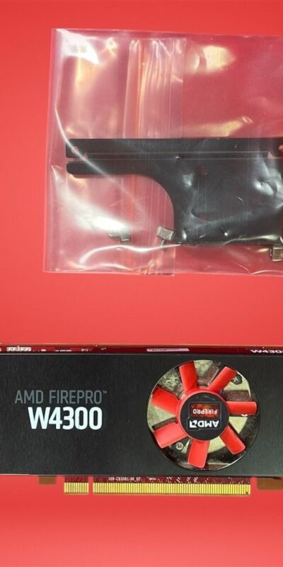 AMD FirePro W4300 4GB GDDR5 Graphics Card PCIe 3.0 x16 SFF