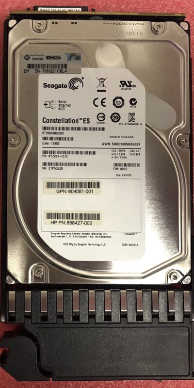 Seagate Constellation ES.2 2TB 3.5" SAS 6Gb/s 7200RPM Enterprise HDD ST2000NM000