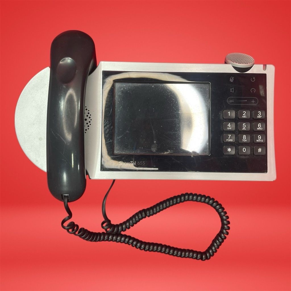 ShoreTel ShorePhone IP655 Gigabit VoIP Phone PoE USB Backlit Display