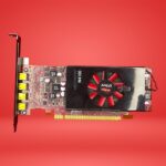 AMD FirePro W4100 2GB GDDR5 Mini DP 4-Port Low Profile Graphics Card