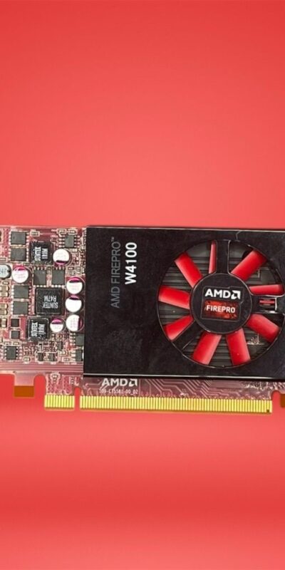 AMD FirePro W4100 2GB GDDR5 Mini DP 4-Port Low Profile Graphics Card