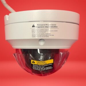 4MP Outdoor IP Dome Security Camera Night Vision & Mic Wireless