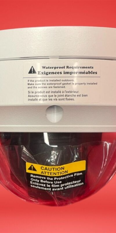 4MP Outdoor IP Dome Security Camera Night Vision & Mic Wireless