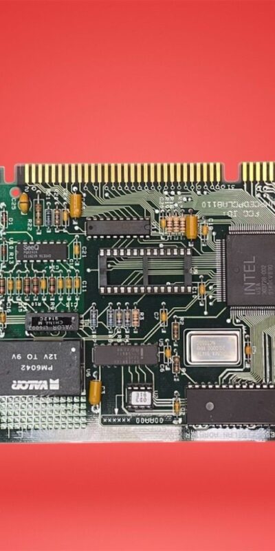 Everex ISA Ethernet Network Card 16-Bit Intel Compatible Vintage 10Base-T NIC