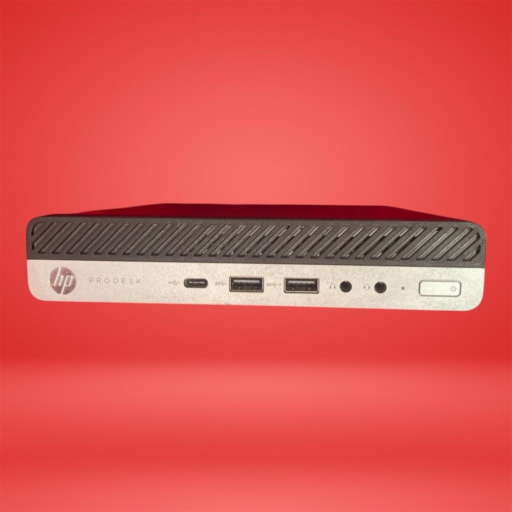HP ProDesk 600 G5 Mini Desktop Core i5-9500T 16GB RAM 256GB NVMe Win 11 Pro