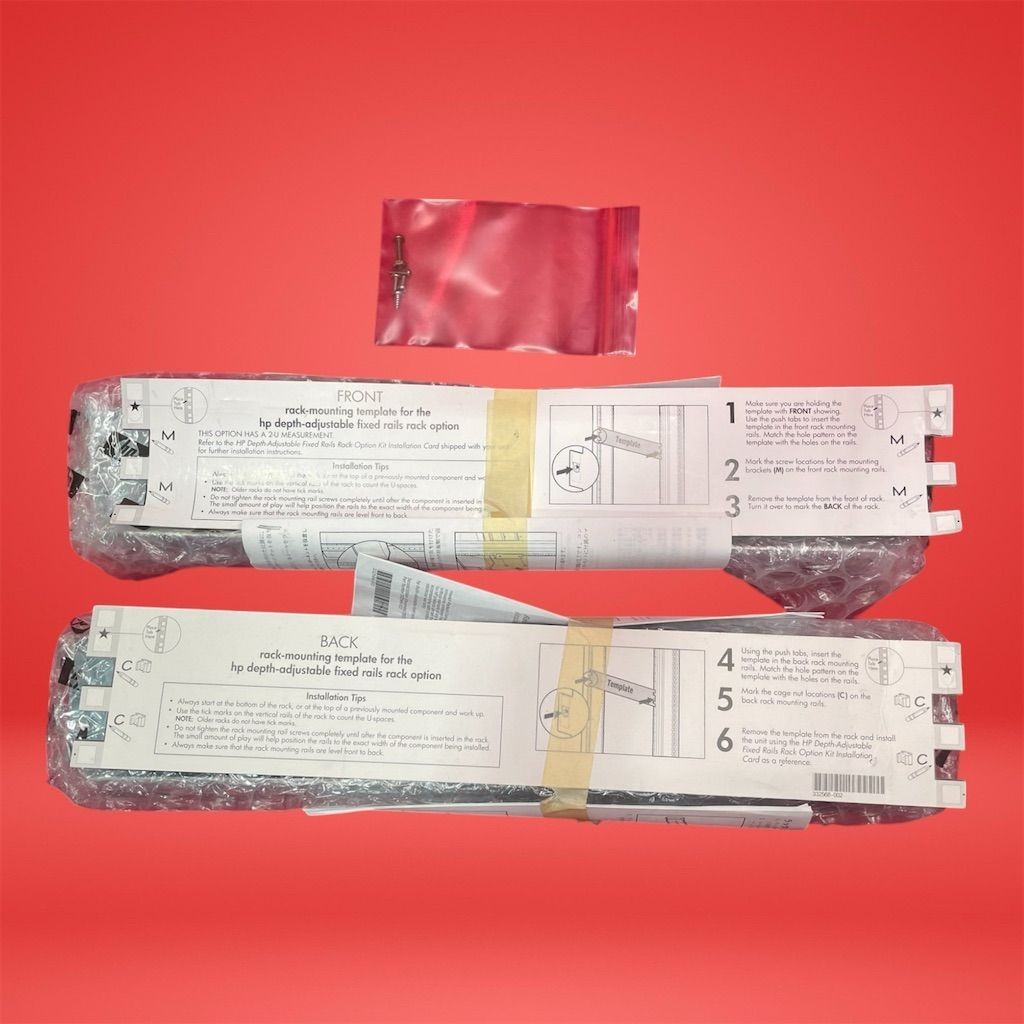 HPE/Compaq Depth-Adjustable Rack Rail Kit 332568-002 for ProLiant Servers
