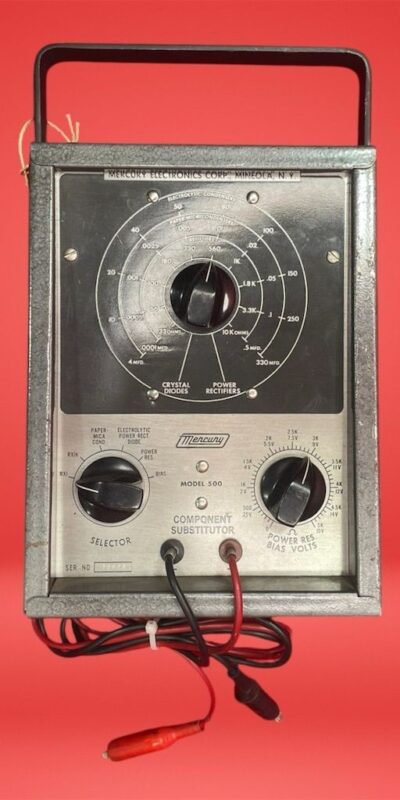 Mercury Vintage Analog Component Substitutor Tester â€“ Bench Lab Tool