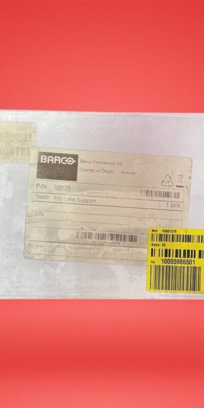 Barco F50 Projector Lens Support Bracket R9801378 Genuine Part
