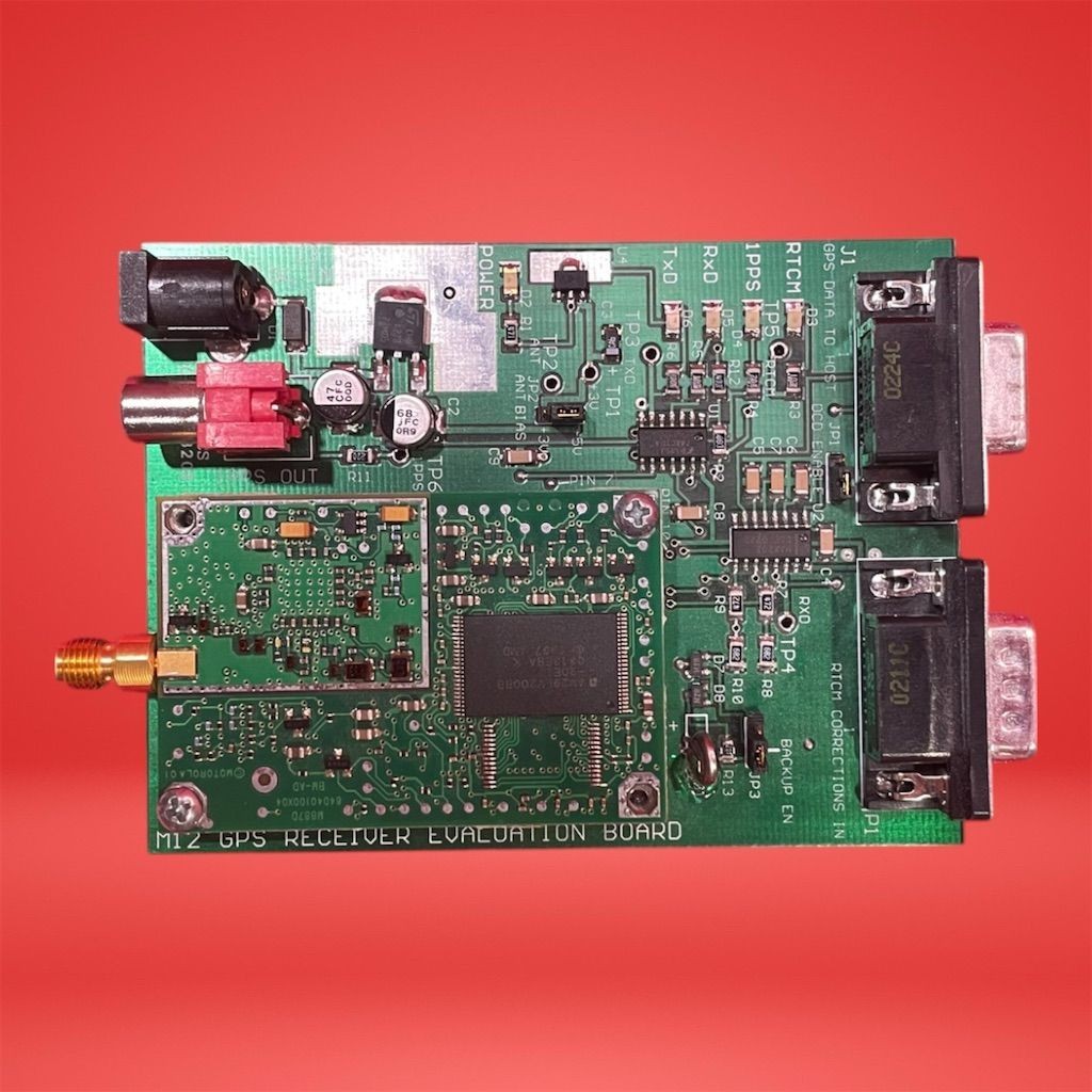 Serdaco M12 GPS/GNSS Receiver Evaluation Board High-Performance PCB Dev Kit