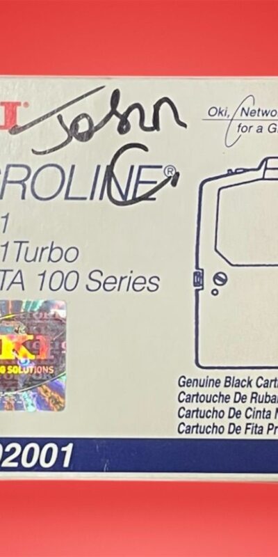 Lot of 3 OKI Microline 320/321 Turbo Black Ribbon Cartridges 9 Pin