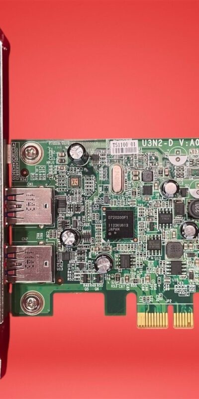 Dell 2-Port USB 3.0 PCIe Expansion Card Low Profile