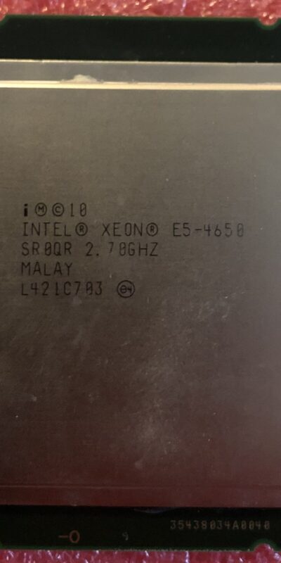 Intel Xeon E5-4650 v1 2.7GHz 8-Core 16T LGA2011 SR0QR CPU Processor Tested