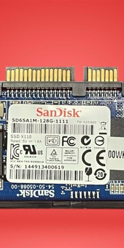 SanDisk 128GB Half Slim SATA III 6Gb/s Internal SSD SD6SA1M-128G