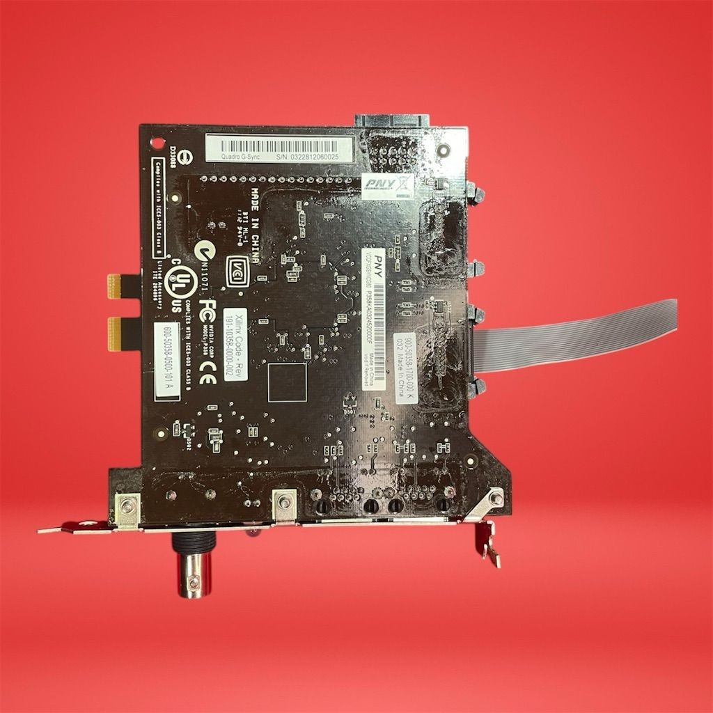 PNY NVIDIA Quadro G-Sync Genlock/Framelock Board VCQFXGSYNCG80 FX GPU