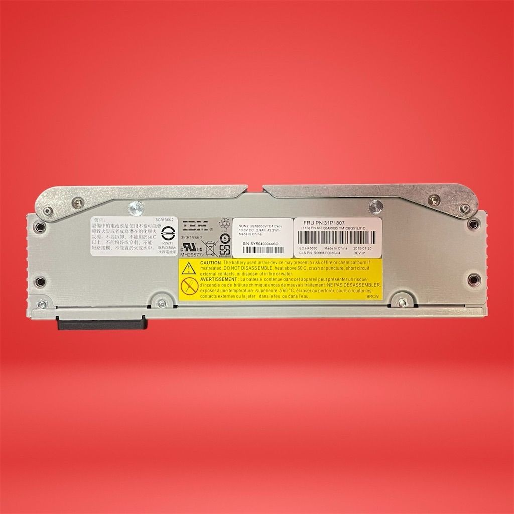 IBM 31P1807 Node Canister Battery for Storwize V7000 Gen2 / V5030