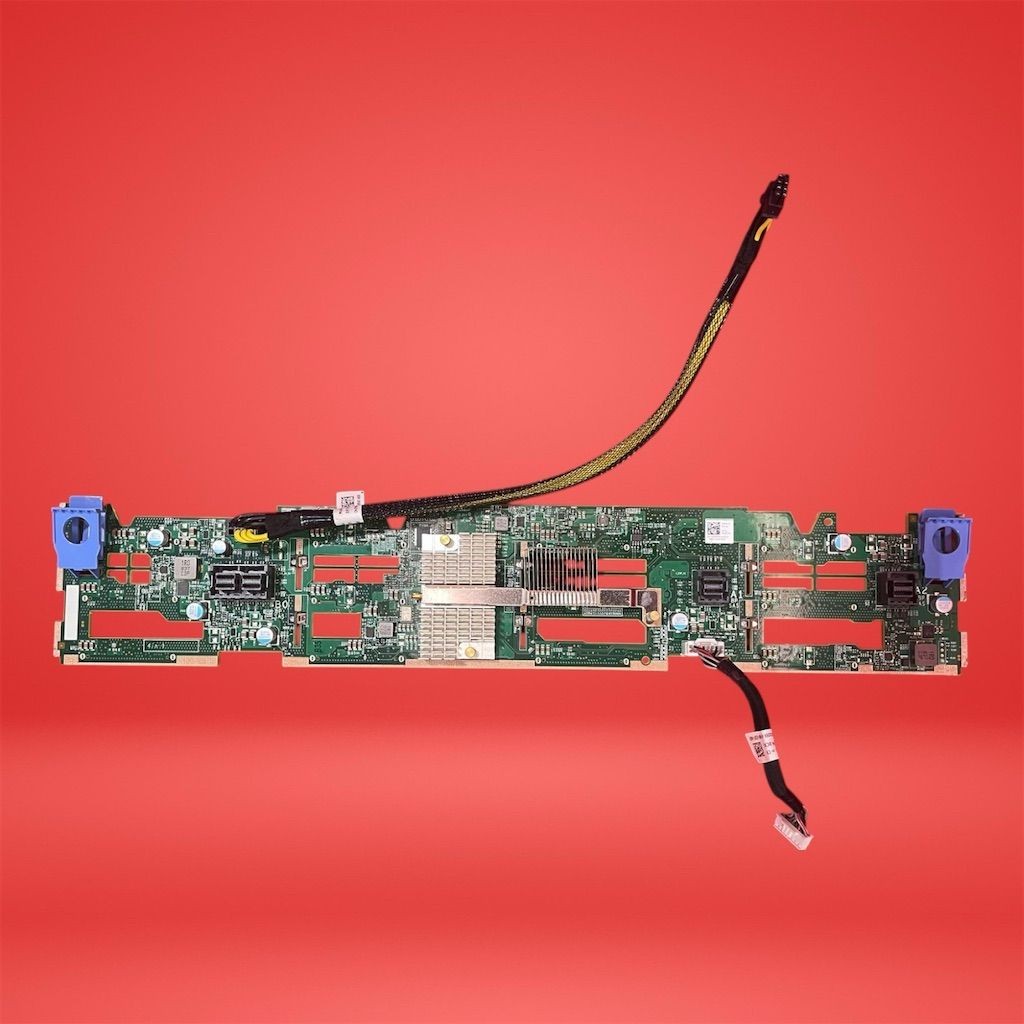 Dell PowerEdge R740XD 12-Bay 3.5" LFF SAS/SATA Backplane w/ Cables Genuine