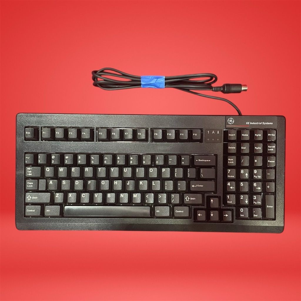 Cherry/GE G81-1800HBAUS/09 Compact Mechanical Keyboard PS/2 Industrial