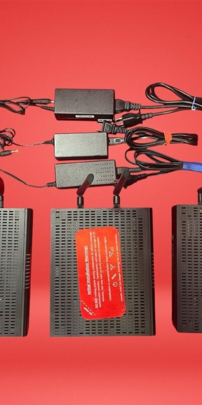 Lot 3 Cradlepoint AER1650LP4 4G LTE Dual-SIM Failover Gigabit Ethernet Router