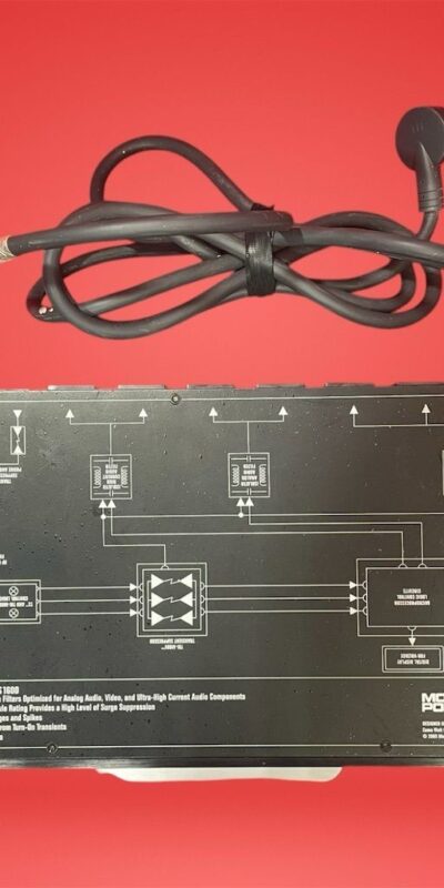 Monster PowerCenter HTS 1600 Surge Protector 8-Outlet Clean Power Stage 2