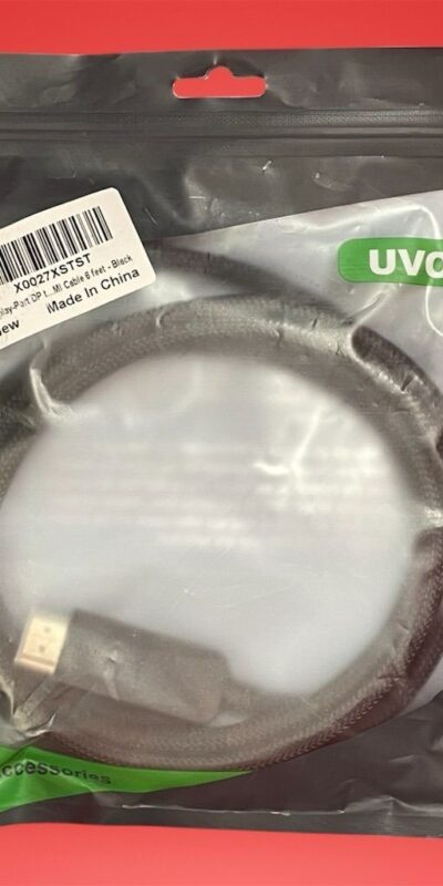 UVOOI 6ft VGA HD15 Male-to-Male Monitor/Projector Display Cable