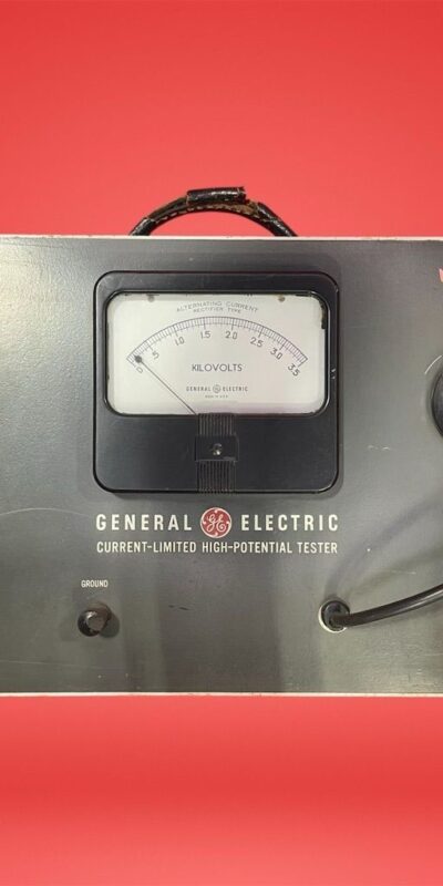 GE 9892115G High-Potential Hipot AC Dielectric Tester Vintage Lab Equipment