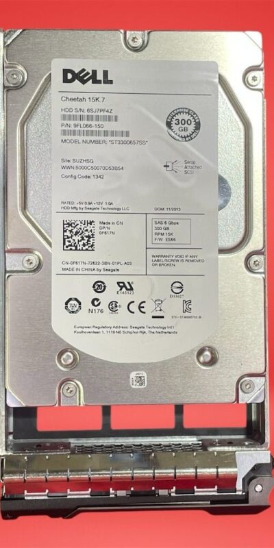 Seagate Dell Cheetah 15K.7 300GB 3.5in SAS HDD ST3300657SS F617N Tested
