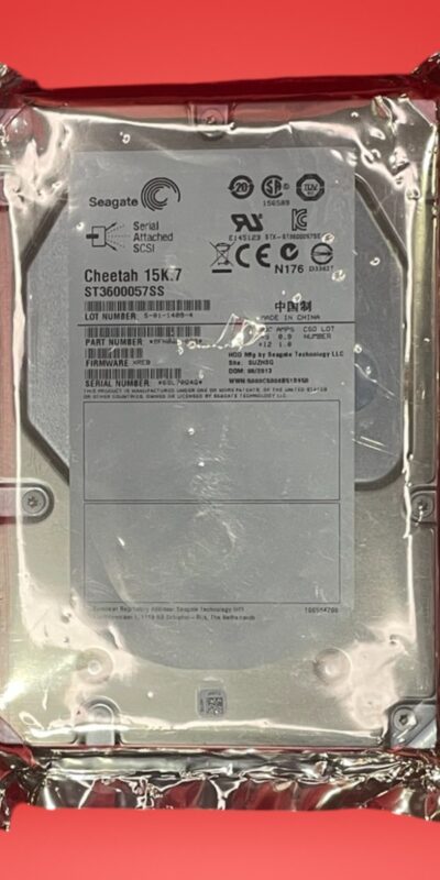 Seagate Cheetah ST3600057SS 600GB 15K SAS 3.5" HDD 6Gb/s Server Drive