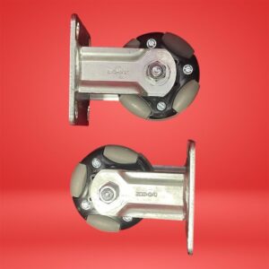 Payson Heavy-Duty Swivel Plate Caster Wheels Set of 2 â€“ Industrial