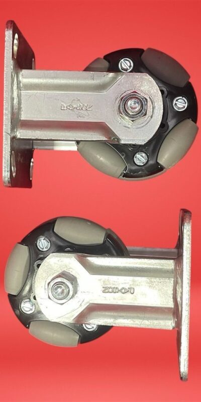 Payson Heavy-Duty Swivel Plate Caster Wheels Set of 2 â€“ Industrial