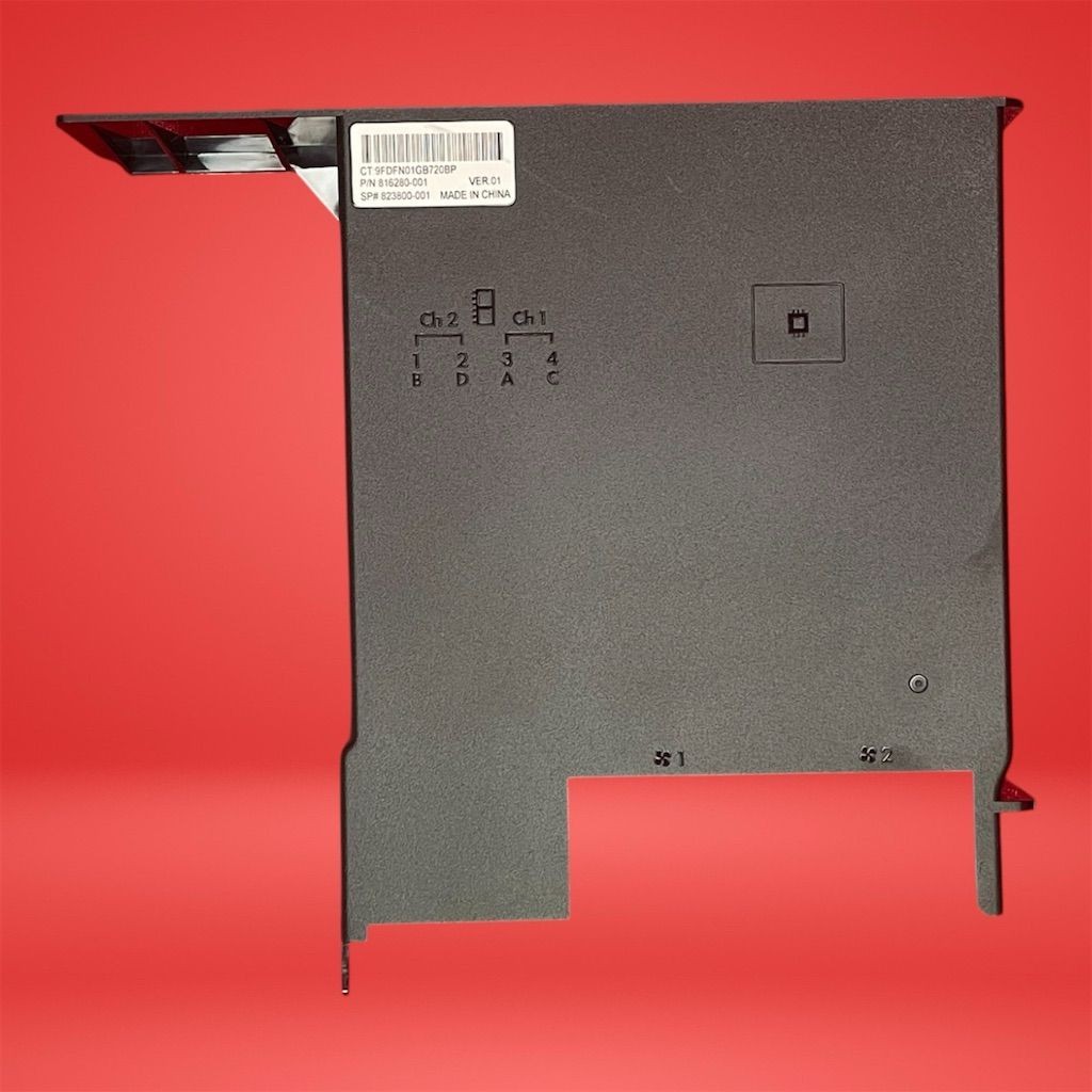 HP ProLiant DL20 Gen9 Server Air Baffle Cooling Shroud 816280-001 OEM