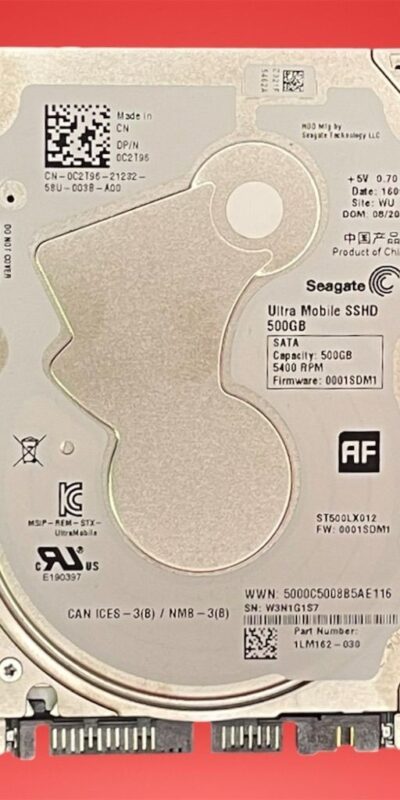 Seagate FireCuda ST500LX012 500GB 2.5" SATA SSHD 5400RPM 6Gb/s Laptop HDD