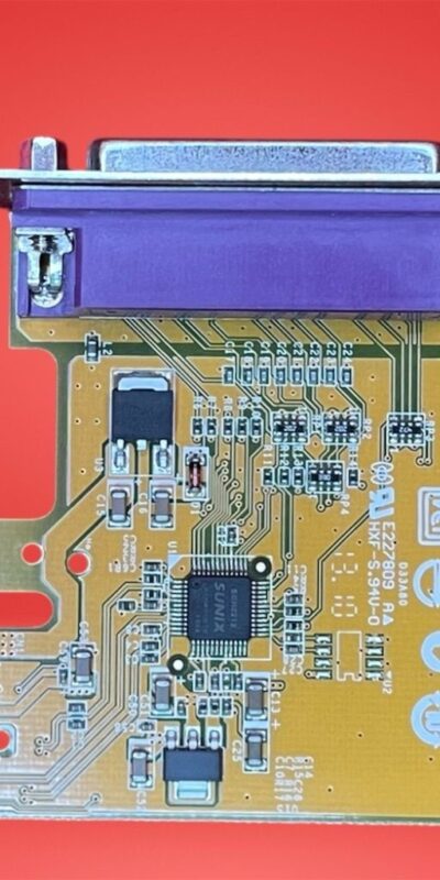 Dell OptiPlex PCIe Parallel Port Card Low Profile LPT VG832 OEM