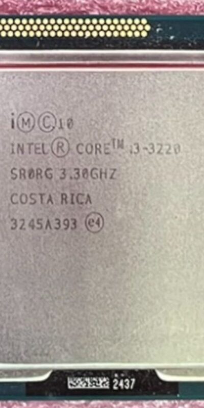 Intel Core i3-3220 3.3GHz LGA1155 Dual-Core CPU Processor SR0RG Tested