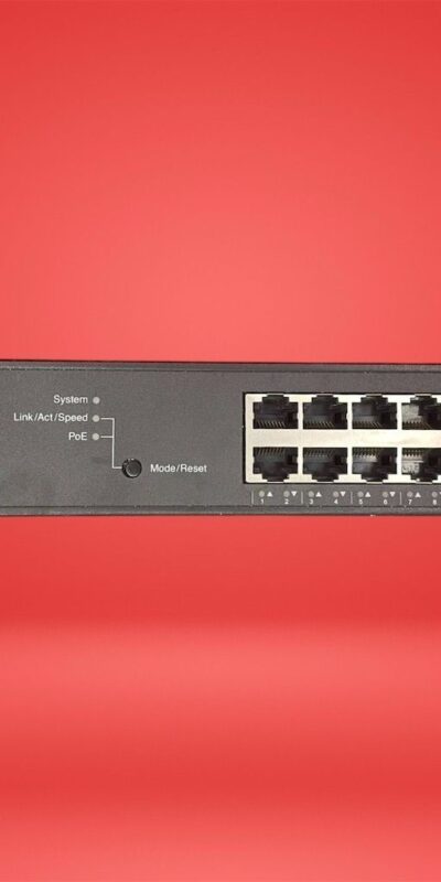 AXIS 8-Port Gigabit Ethernet PoE+ Network Switch Unmanaged