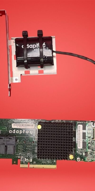 Adaptec 7805 8-Port 6Gb/s SAS SATA PCIe RAID Controller w/ AFM-700CC