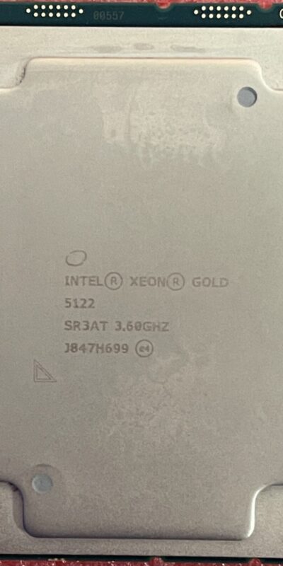 Intel Xeon Gold 5122 3.6GHz 4-Core SR3AT LGA3647 Server CPU Processor