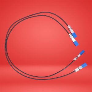 Juniper 1m QSFP+ to 4x SFP+ DAC Copper Breakout Cable Lot of 2 10G/40G