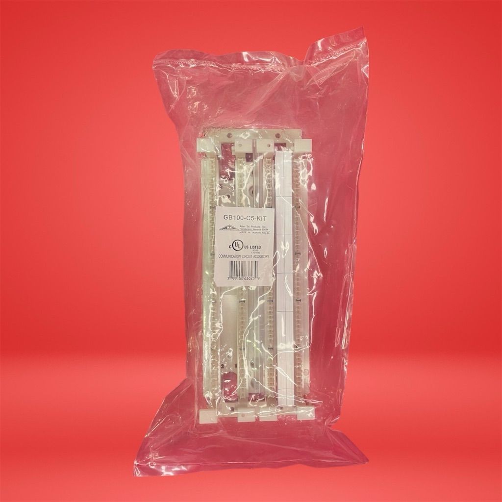 Allen Tel GB100-C5 Cat5e 100-Pair 110 Patch Panel Kit NEW Sealed