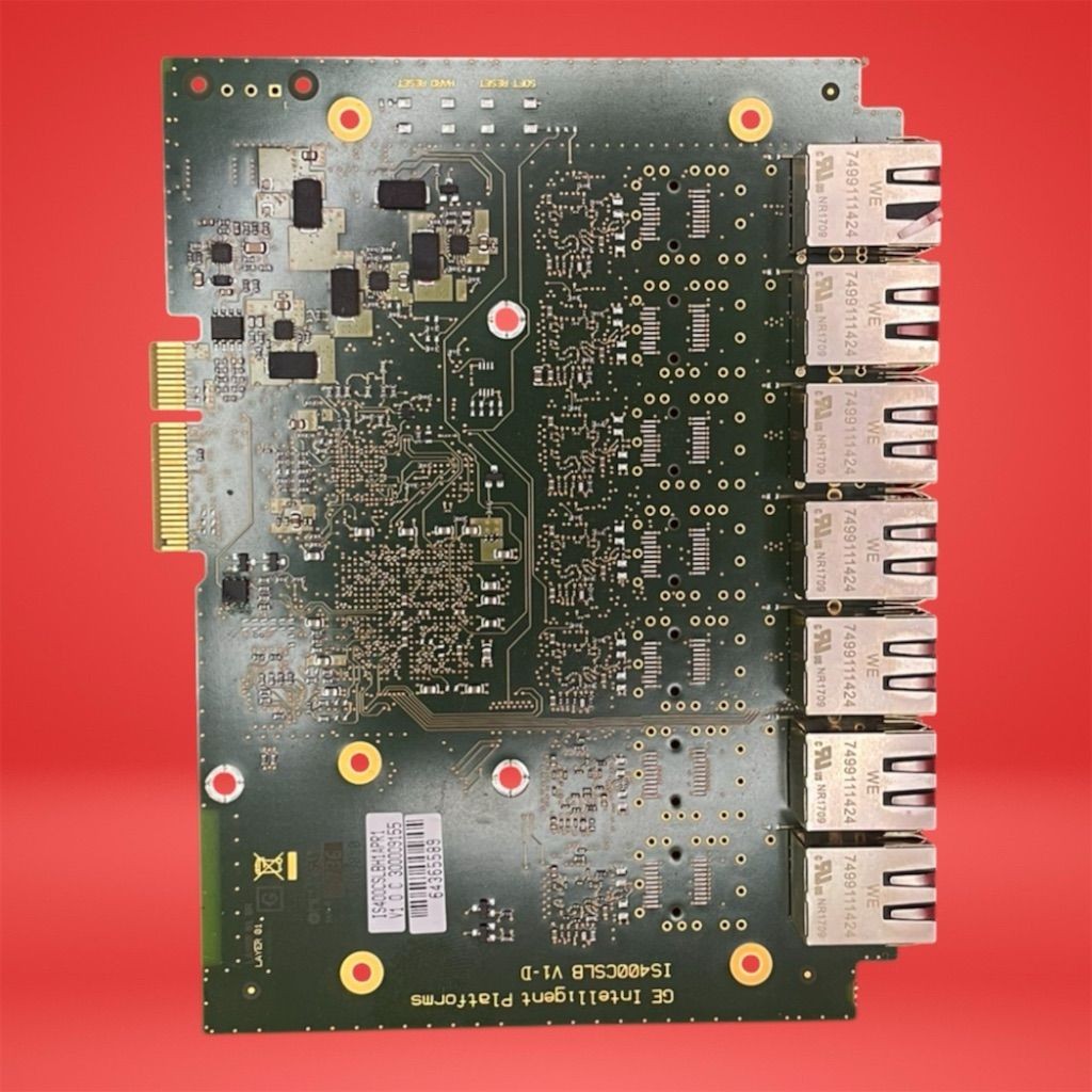GE Intelligence Platforms IS400CSLBH1APR1 Ethernet Server Adapter Network Card