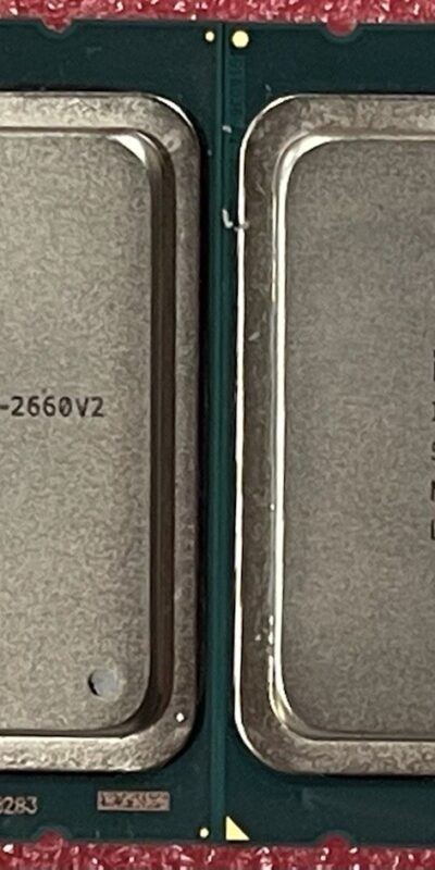 Matched Intel Xeon E5-2660 v2 10C 2.2GHz SR1AB 25MB LGA2011 CPU Pair Tested